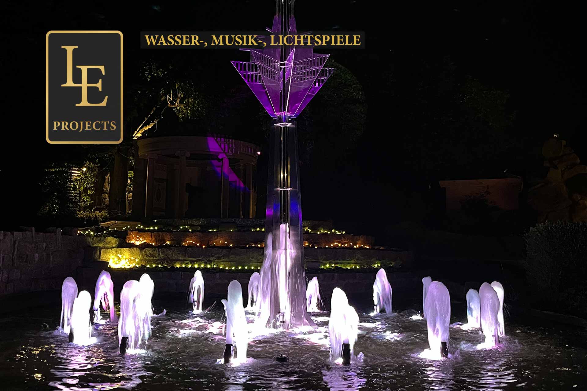 Wasserspiele + Lichtspiele