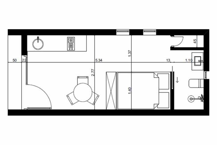 LE Modulary A Shape Plan