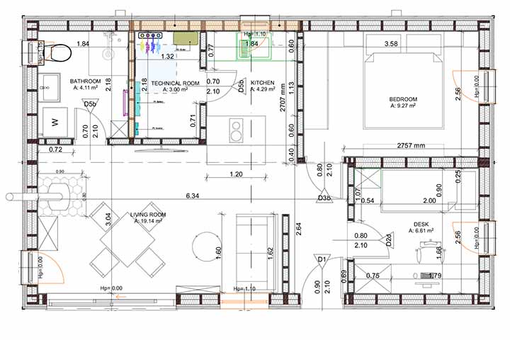 LE Modulary Aurora Plan