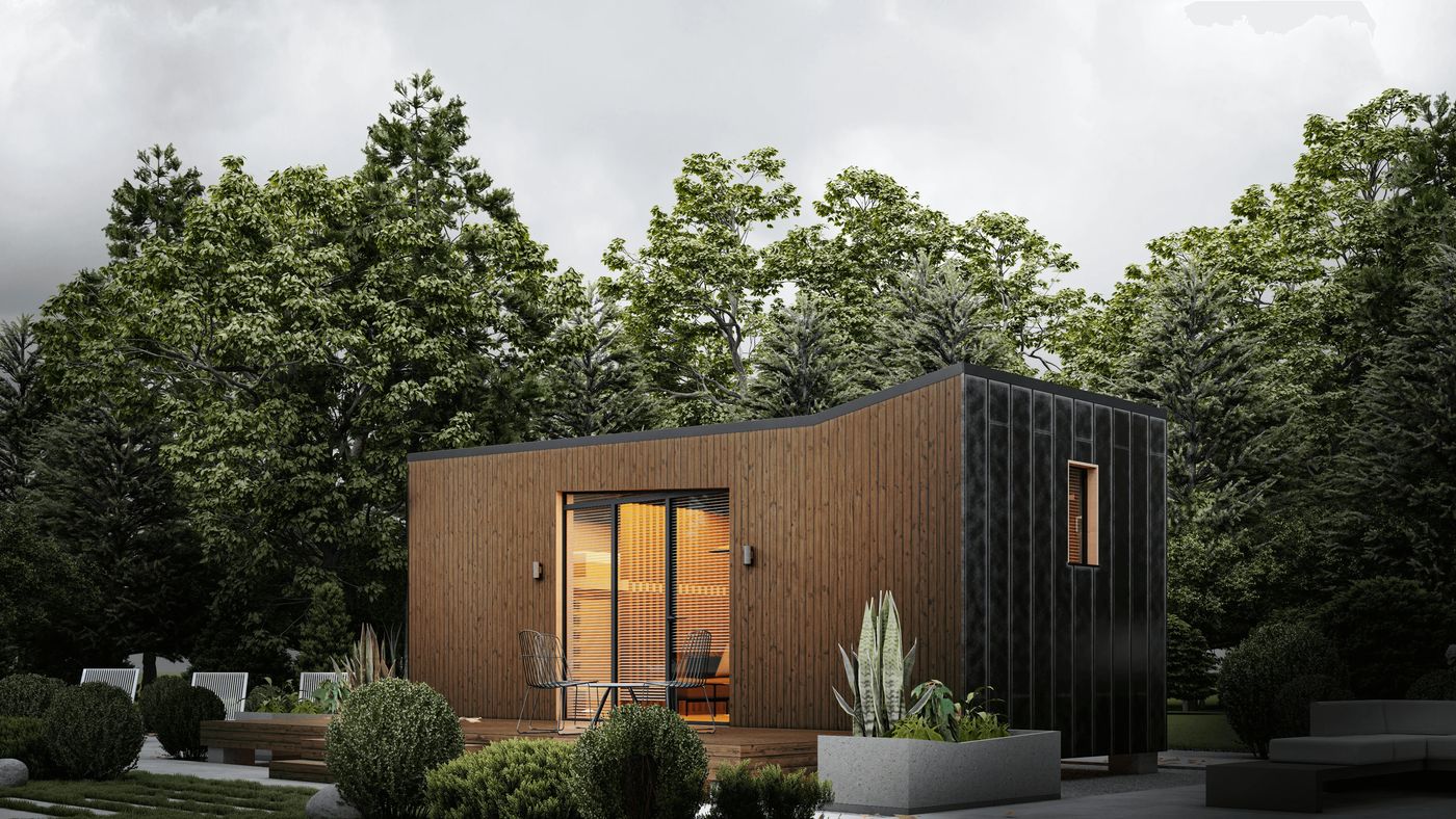Visualisierung: Palladium Mini Nest – Zum Garten