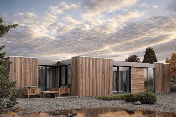 Visualisierung: Palladium Polaris &ndash; Gartenseite