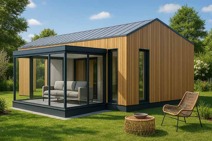 Wintergarten Lamellendach Tinyhaus 01