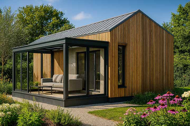 Wintergarten Lamellendach Tinyhaus 05