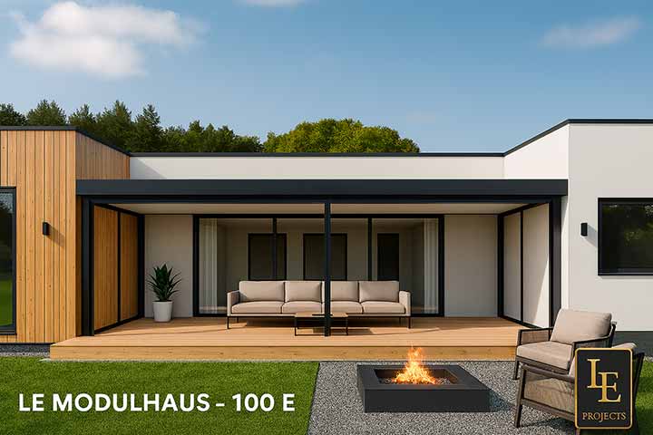 Wintergarten Lamellendach Modulhaus 02