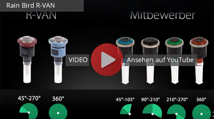 LE Bewässerungsplanung Rain Bird R-VAN